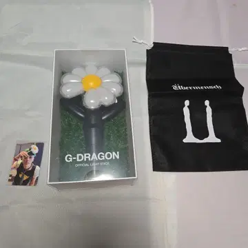 G-dragon official light stick 트레이딩 카드 포함