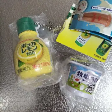 유키지루시 메구밀크 미니어처 참 목장의 아침 요구르트 레몬 미니어처 참