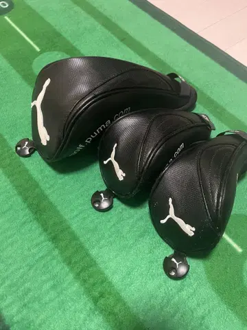 Puma 골프 헤드 커버 3개 세트