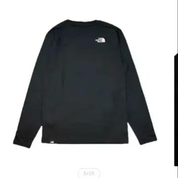 THE NORTH FACE 긴팔 티셔츠 해외 L 블랙