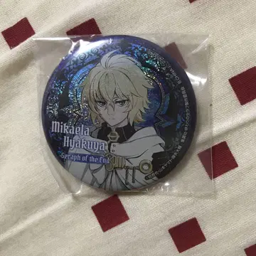 끝의 세라프 홀로그램 캔뱃지 백야 미카엘라