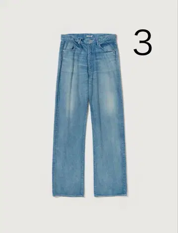 오라리 25SS 데님 팬츠