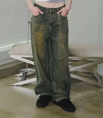 SHAGGIE 오로라 스톤 데님