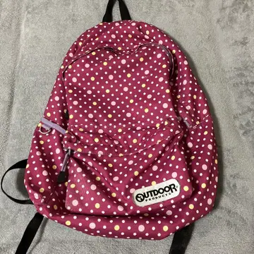 OUTDOOR PRODUCTS 백팩 도트 도트 무늬