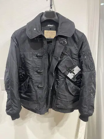 블랙 파이어맨 자켓 AVIREX