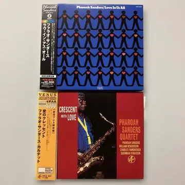 종이 재킷 CD 2장 세트 파라오 샌더스 PHAROAH SANDERS