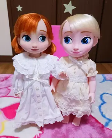 안나와 눈의 여왕 애니메이터 인형 안나 엘사 안나
