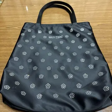 MARY QUANT 꽃무늬 자수 토트백