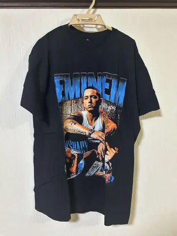 Eminem 그래픽 티셔츠 블랙