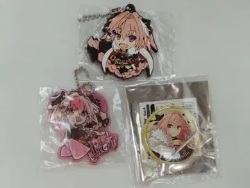 FGO 아스토르포 캔뱃지 아크링 키링 라바마스