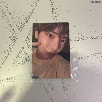 TXT 투바 ETCHED 봉입 트레이딩 카드 태현