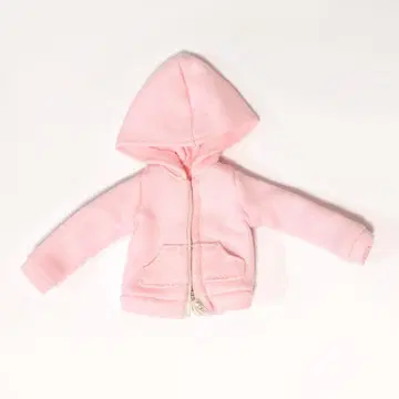 AZONE 심플 후드티 핑크 아웃핏