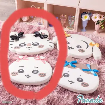 치이카와 저반발 쿠션 리본 치이카와 모몽가 2종 세트