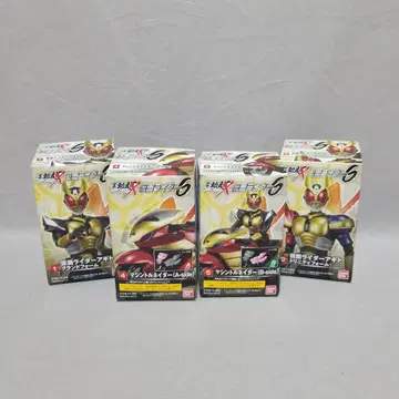 SHODO-X 가면라이더 6 아기토 & 머신 토네이더 4종 세트