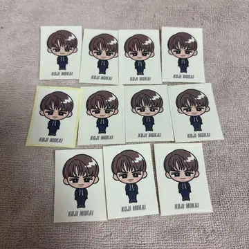 SnowMan 무카이 코지 스티커 씰 브라더 비트 혜택