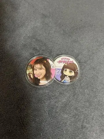 TWICE 사나 캔뱃지 2개 세트
