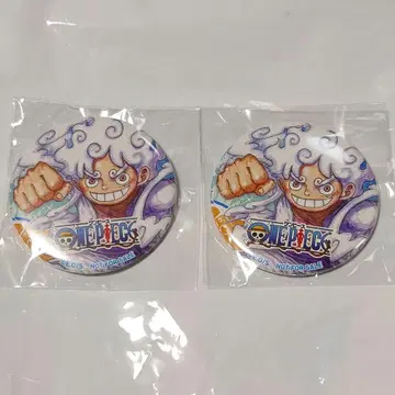 점프 빅토리 카니발 2024 ONE PIECE 루피 캔뱃지 2개