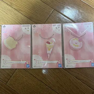 오자마녀 도레미 F상 스위트 아크릴 스트랩 3개 세트