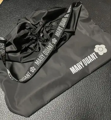 MARY QUANT 블랙 숄더백