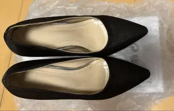 블랙 하이힐 37