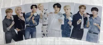 StrayKids 스키즈 훼미리마트 클리어 파일 묶음 판매