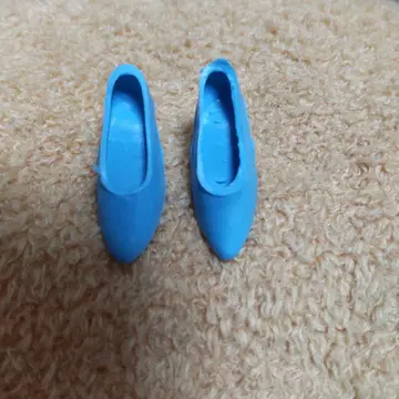 쇼와 레트로 타카라 초대 리카짱 하이힐 (파란색)