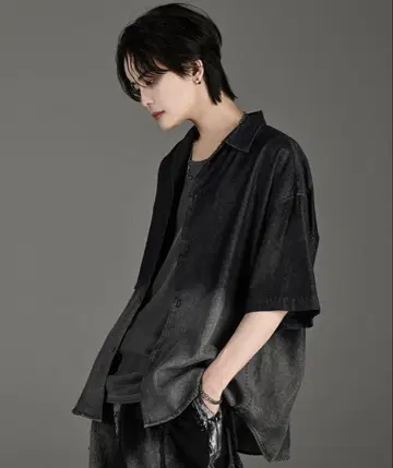 XS 25ss 프리미엄 품질 하이브리드 루즈 셔츠