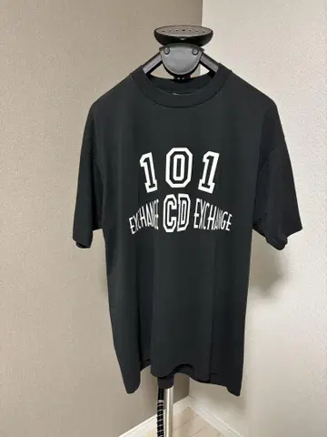 90s 101 CD EXCHANGE 티셔츠 블랙 미국제