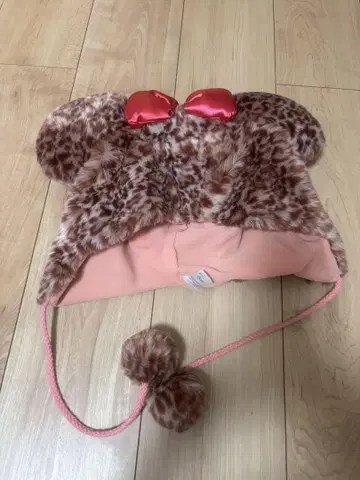 디즈니 팬 캡 미니 레오파드 무늬