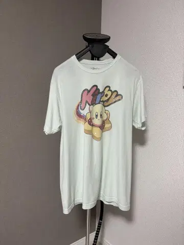 00s 커비 Kirby 그래픽 티셔츠 해외 상품 스카이블루