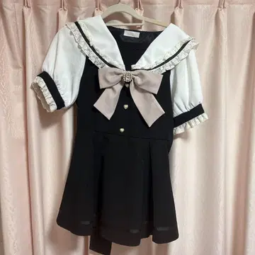 리즈리사 컬러 셋업 블랙 반팔