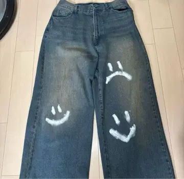 데님 팬츠 커스텀 페인트