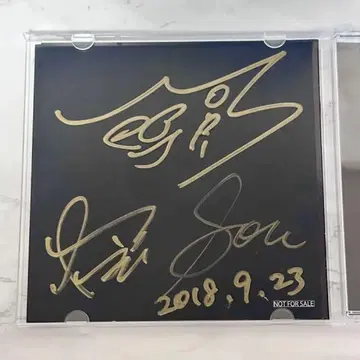 돌아왔다고 말해 SUNRISE 사인 포함 CD