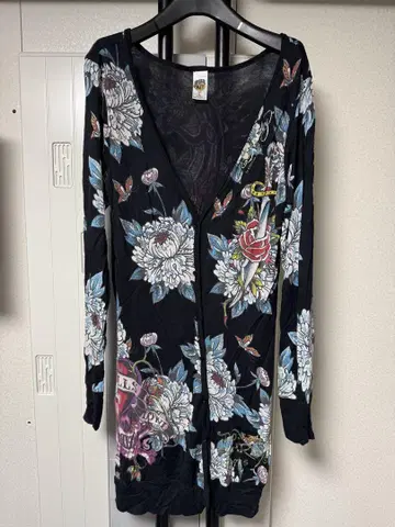 Ed Hardy hyde 올 패턴 가디건