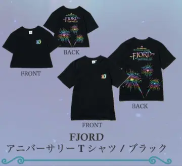 미세스 FJORD 기념일 티셔츠 블랙 M 사이즈