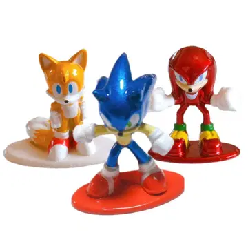 소닉 더 헤지혹 SONIC 피규어 나노 메탈 굿즈 메탈