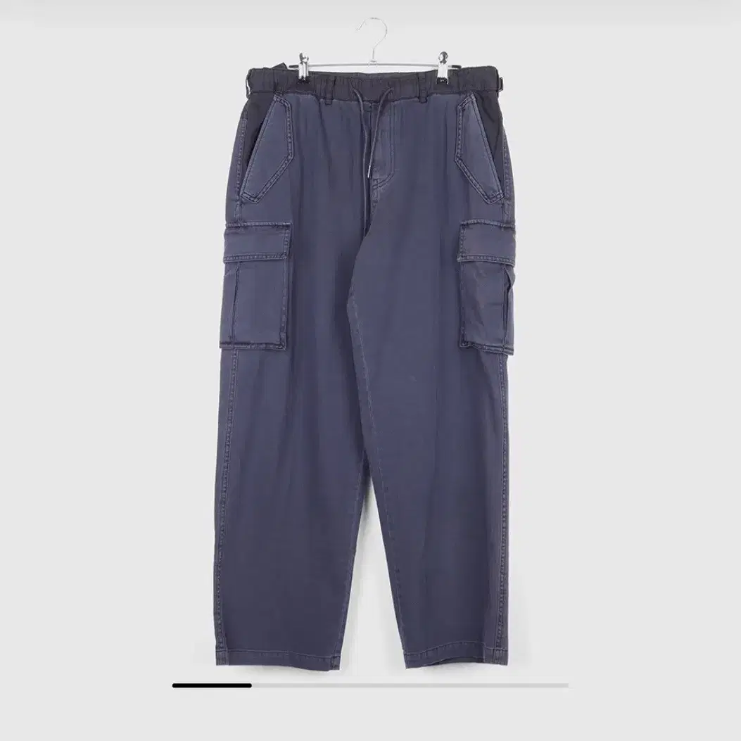 【SATIIIZ】Levin Keyring Cargo Denim Pants Convertible Recruit Cargo Pants - Robin's Egg | Tiger Friday