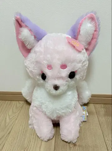쵸네비 여우 구미 꽃 야행 울트라 BIG 봉제 인형 딸기 다이후쿠
