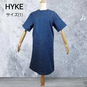 새상품급 HYKE 하이크 데님 원피스