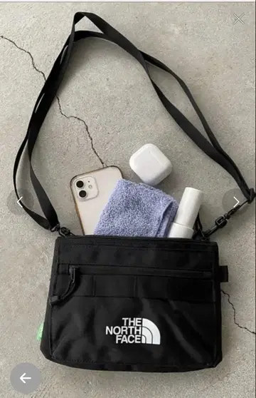 THE NORTH FACE 숄더백 블랙