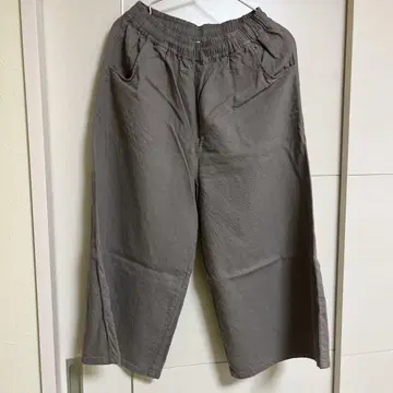 peniphass 린넨 가우초 팬츠