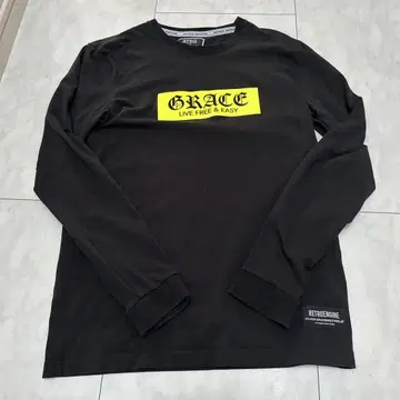 RTEG 아담스 저글러 블랙 롱 슬리브 티셔츠 S