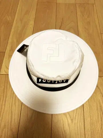 FOOTJOY 화이트 버킷 햇