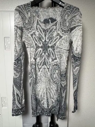 LGB ifsixwasnine hyde 올 패턴 스컬 롱 T