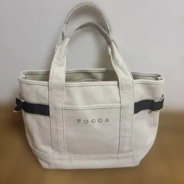 TOCCA 토트백 베이지 캔버스