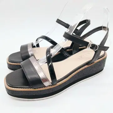 다이애나 통굽 스트랩 샌들 블랙 24.5cm 496