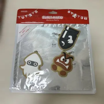 슈퍼 마리오 PVC 키링 3개 세트