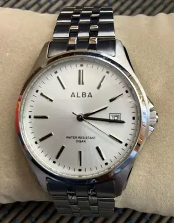 새상품급 ALBA 알바 쿼츠 손목시계/아날로그/스테인리스