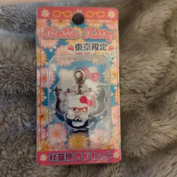 지역 특산품 키티 아키하바라 도쿄 안경 지퍼 참
