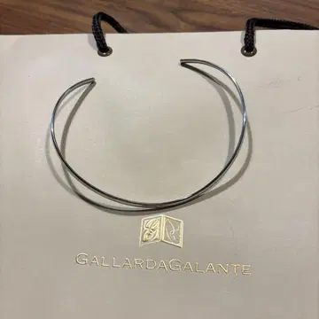 GALLARDAGALANTE 넥 커프 실버